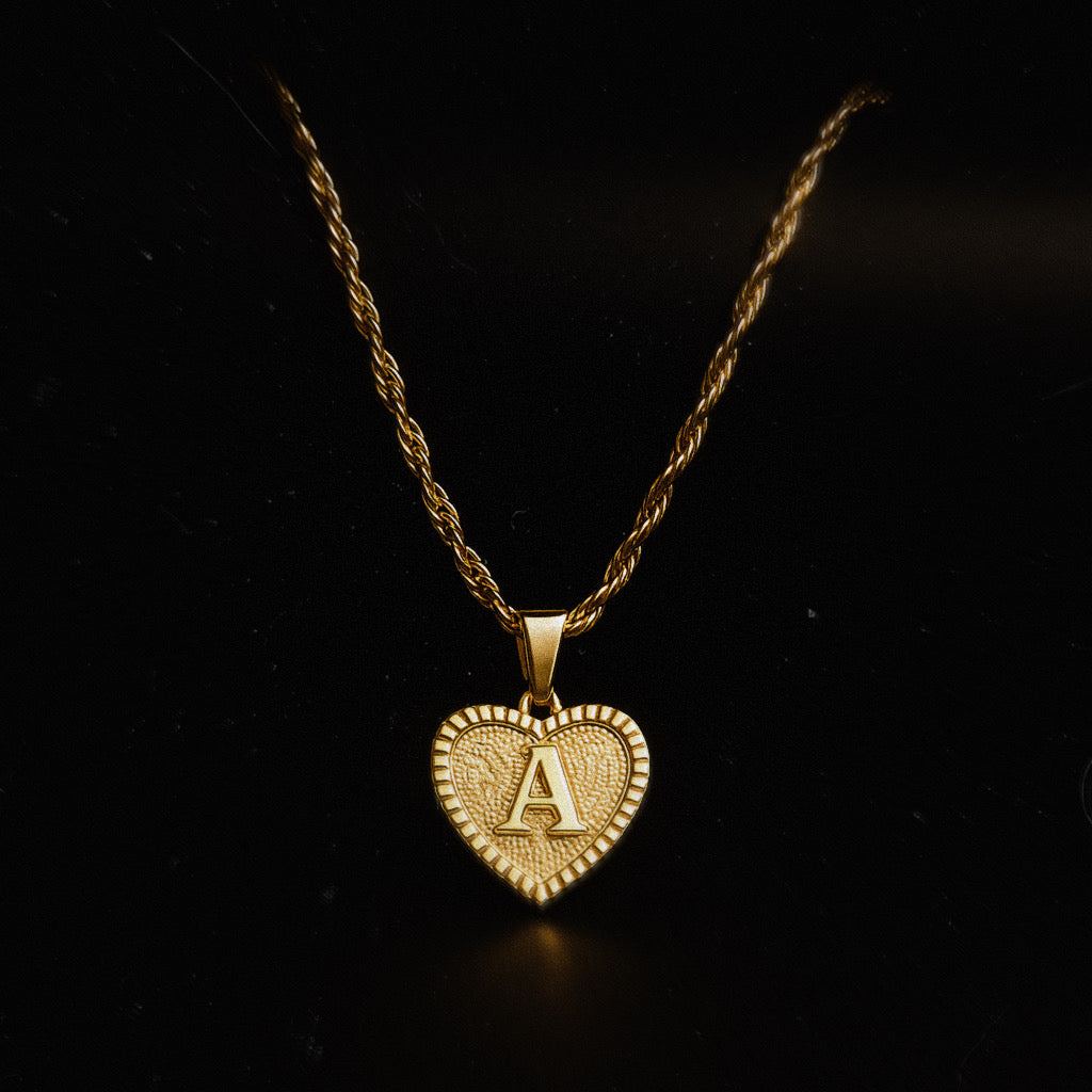 Initial Necklace – 26 Letters